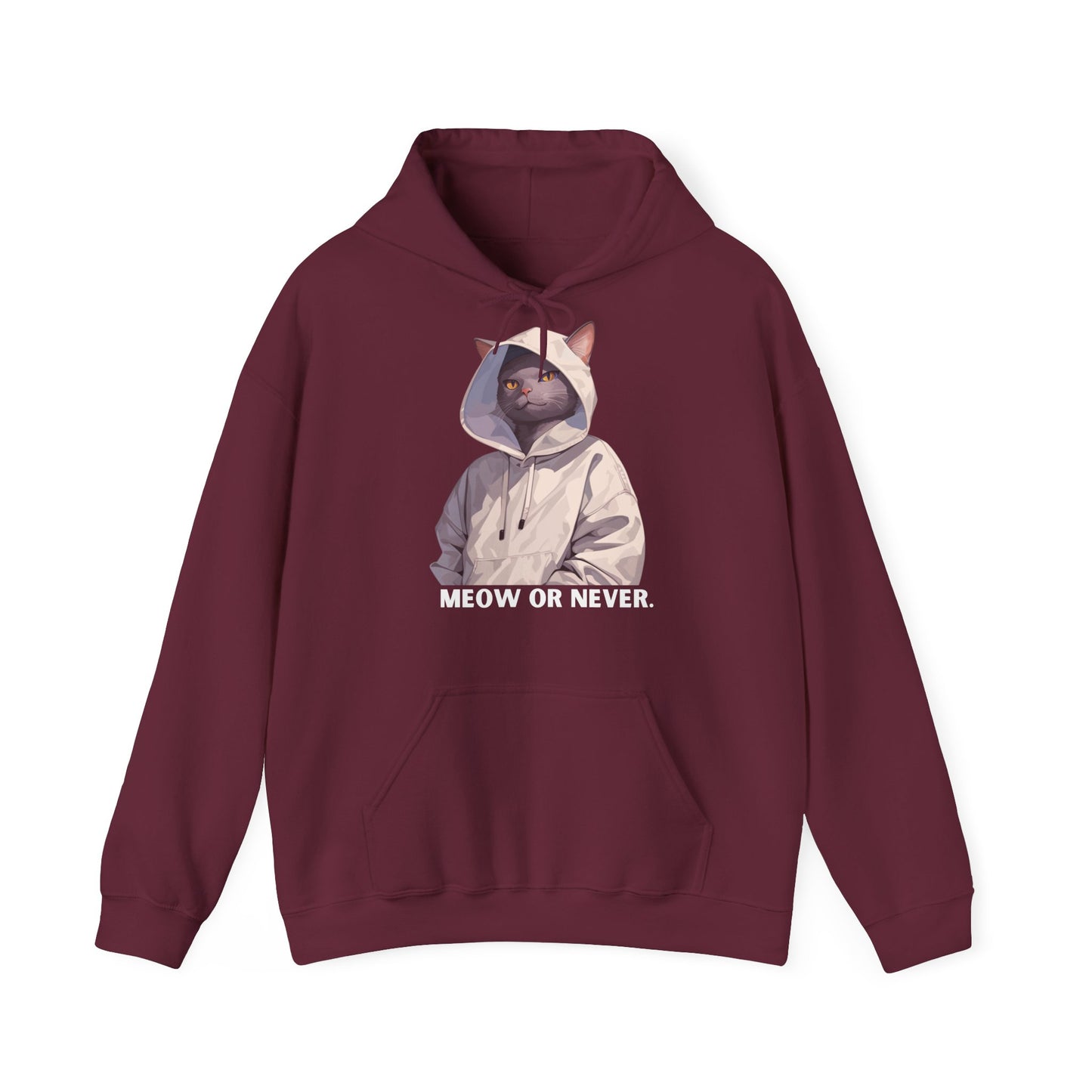 Meow or Never - Unisex Hoodie