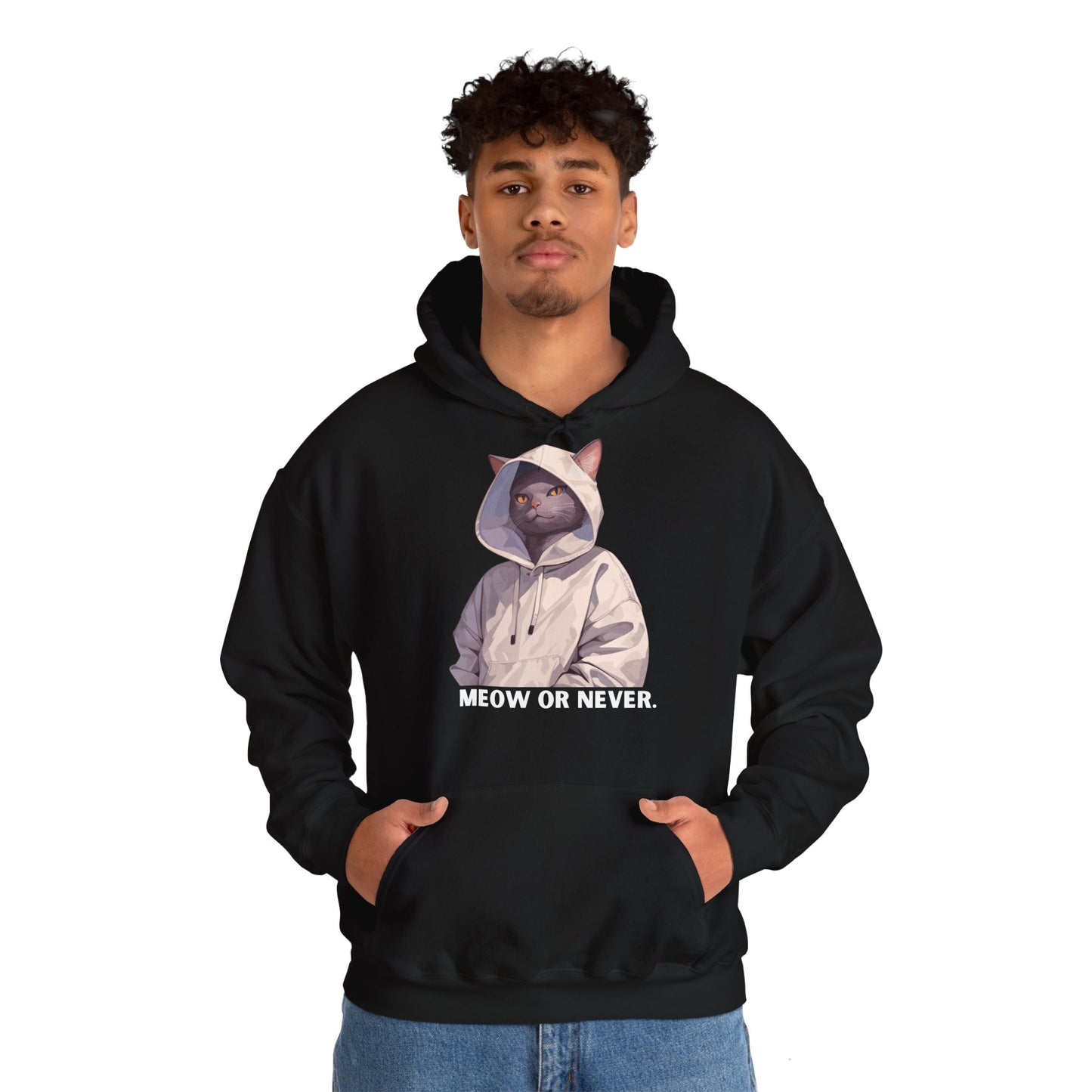 Meow or Never - Unisex Hoodie