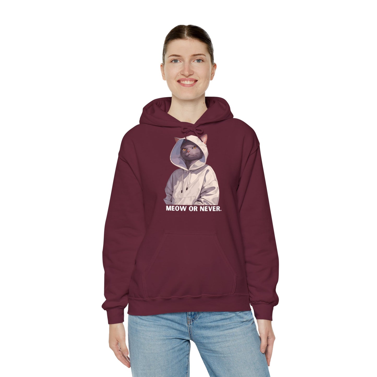 Meow or Never - Unisex Hoodie