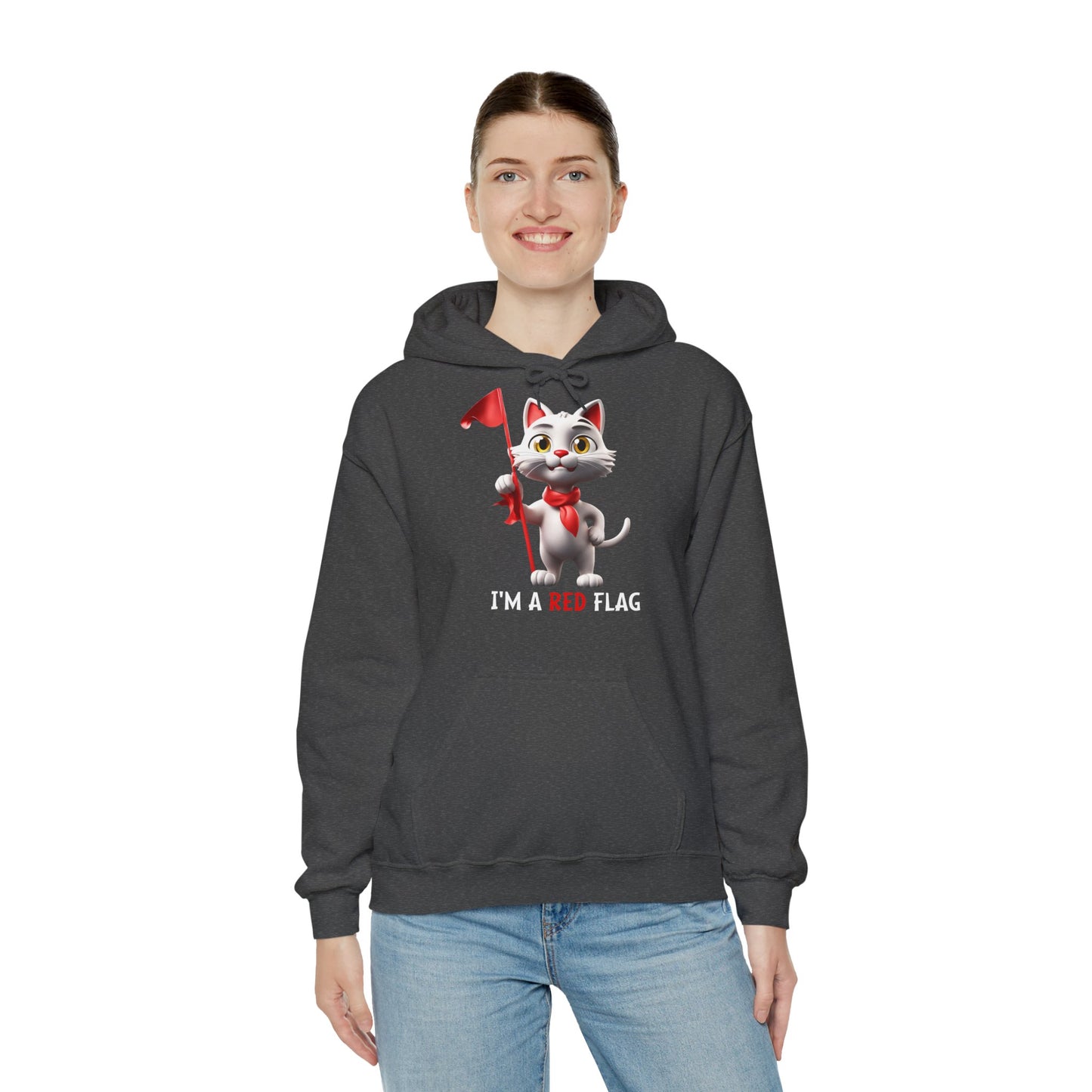 Unisex Hoodie- I'm a Red flag